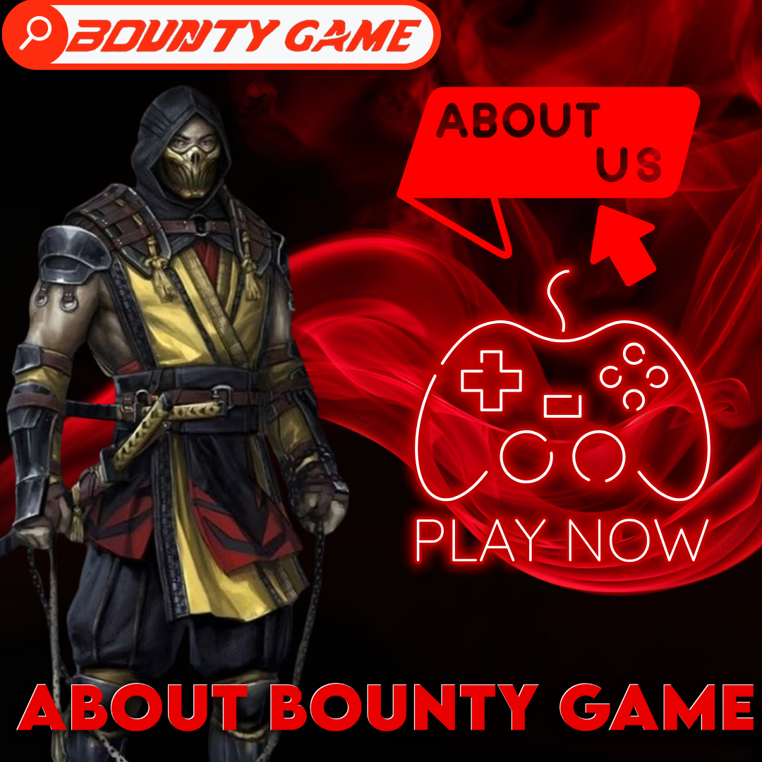 About Us page of Bounty Game 2